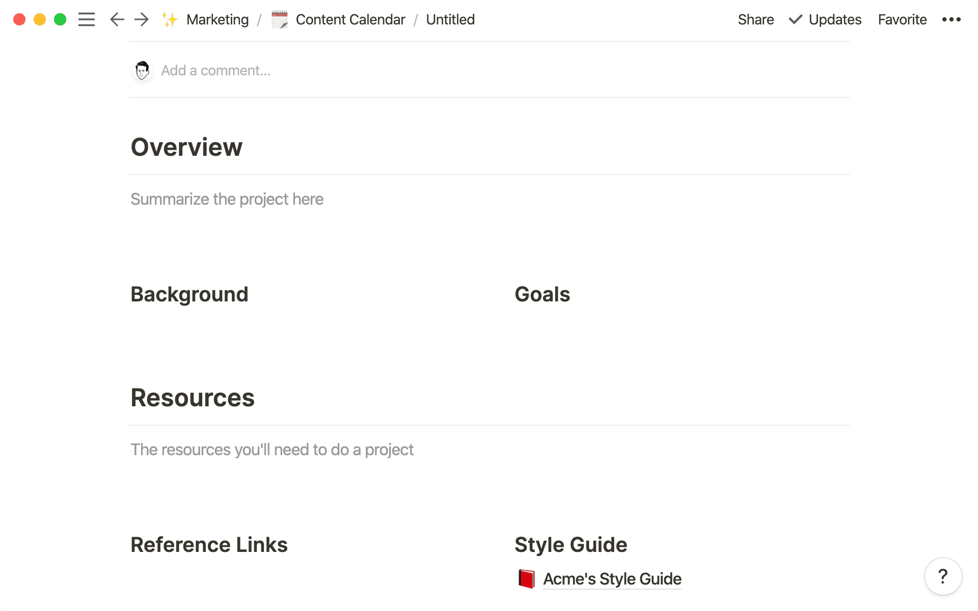 Use an outline template to so you hit all the parts of your story.