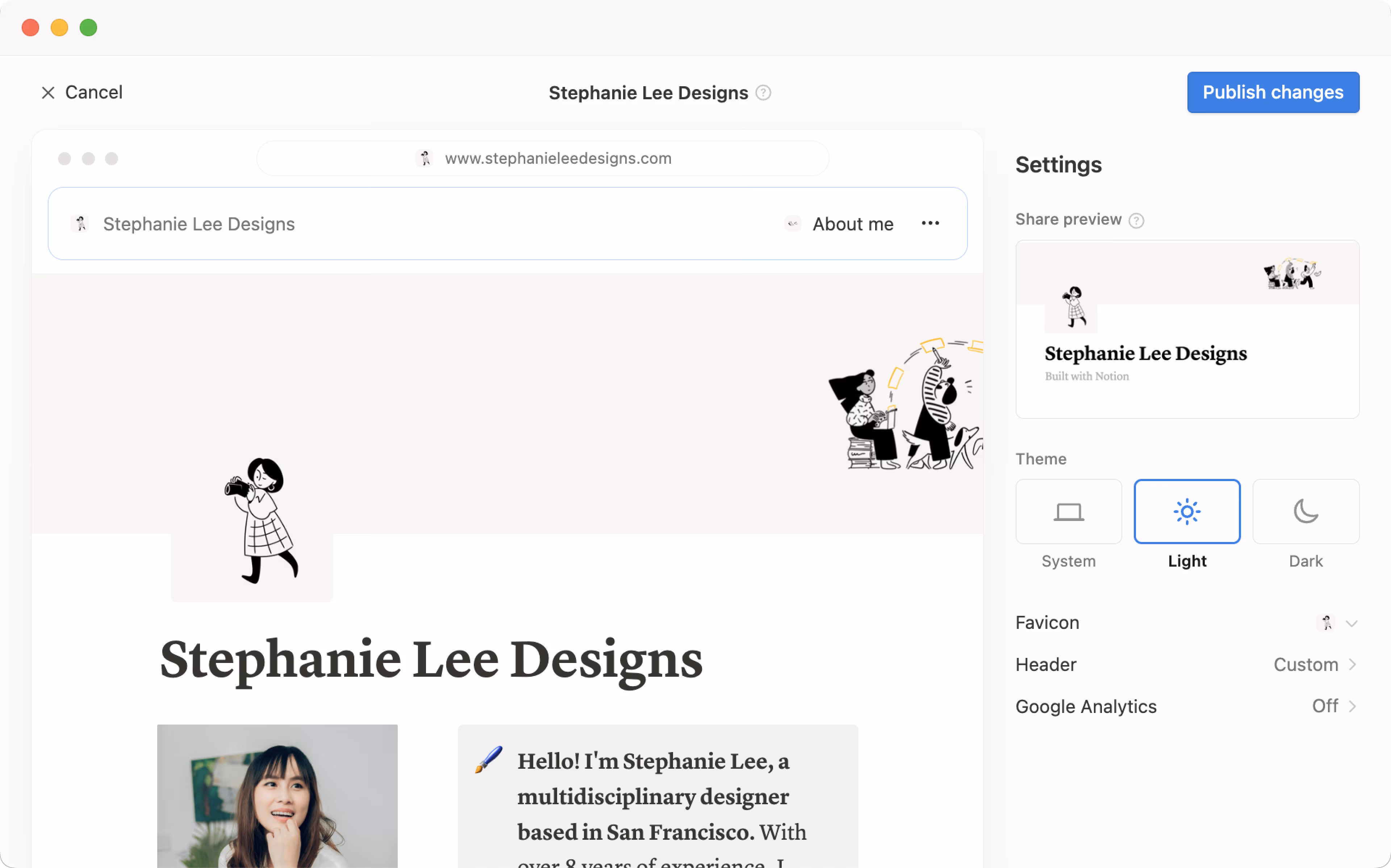 hc: site editor hero